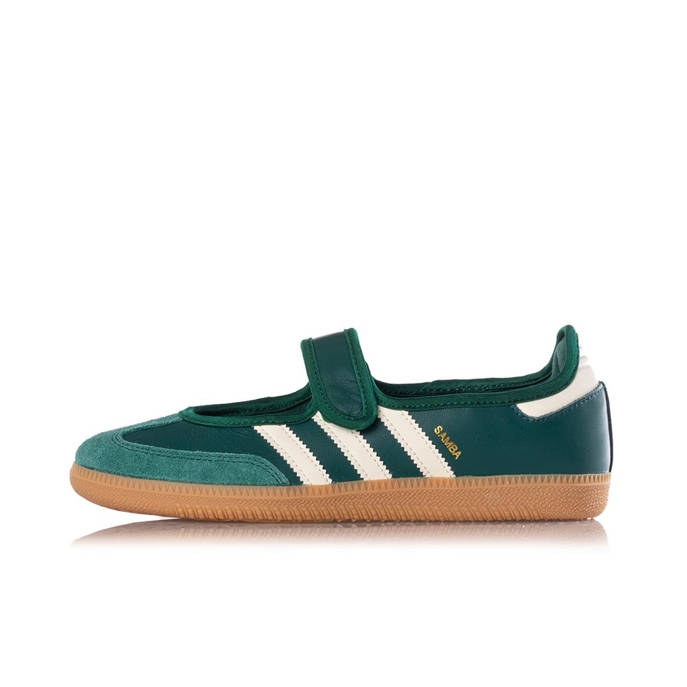 ADIDAS WOMENS SAMBA JANE JR7340 COLLEGIATE GREEN GUM 371/3 EU